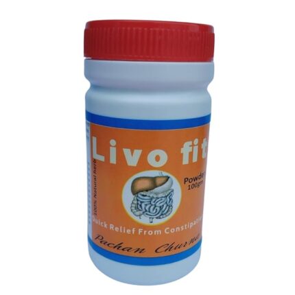 🌿 Livo Fit Pachak Churan – 100g Ayurvedic Digestive Powder for Constipation, Gas & Stomach Cleanse
