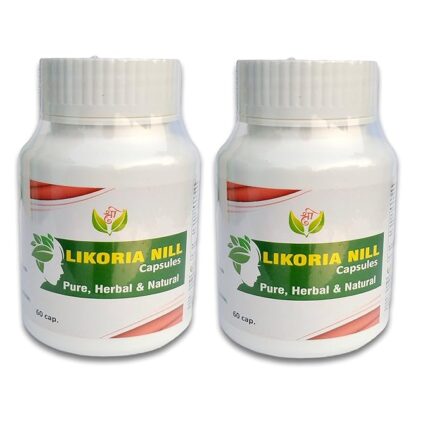 🌿 Shri Likoria Nill Capsule – Ayurvedic Care for Leucorrhoea & Women’s Wellness | 60 Herbal Capsules 🌸