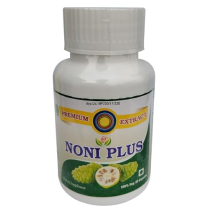 Shri Noni Capsules – 100% Pure Veg Extract | Immunity & Energy Booster (60 Caps)