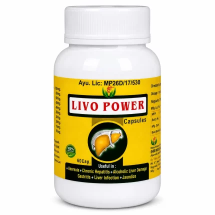 Shri Livo Power Capsules for Liver and Digestion Support